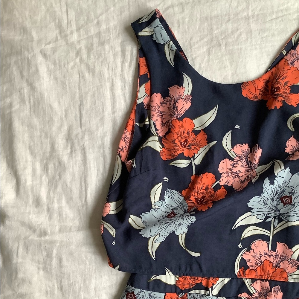 Floral jumpsuit